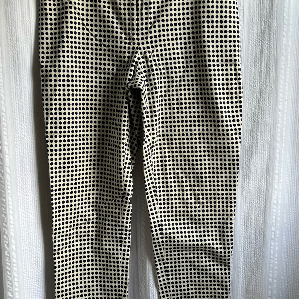 Anne Klein Navy & Natural Dress Pants